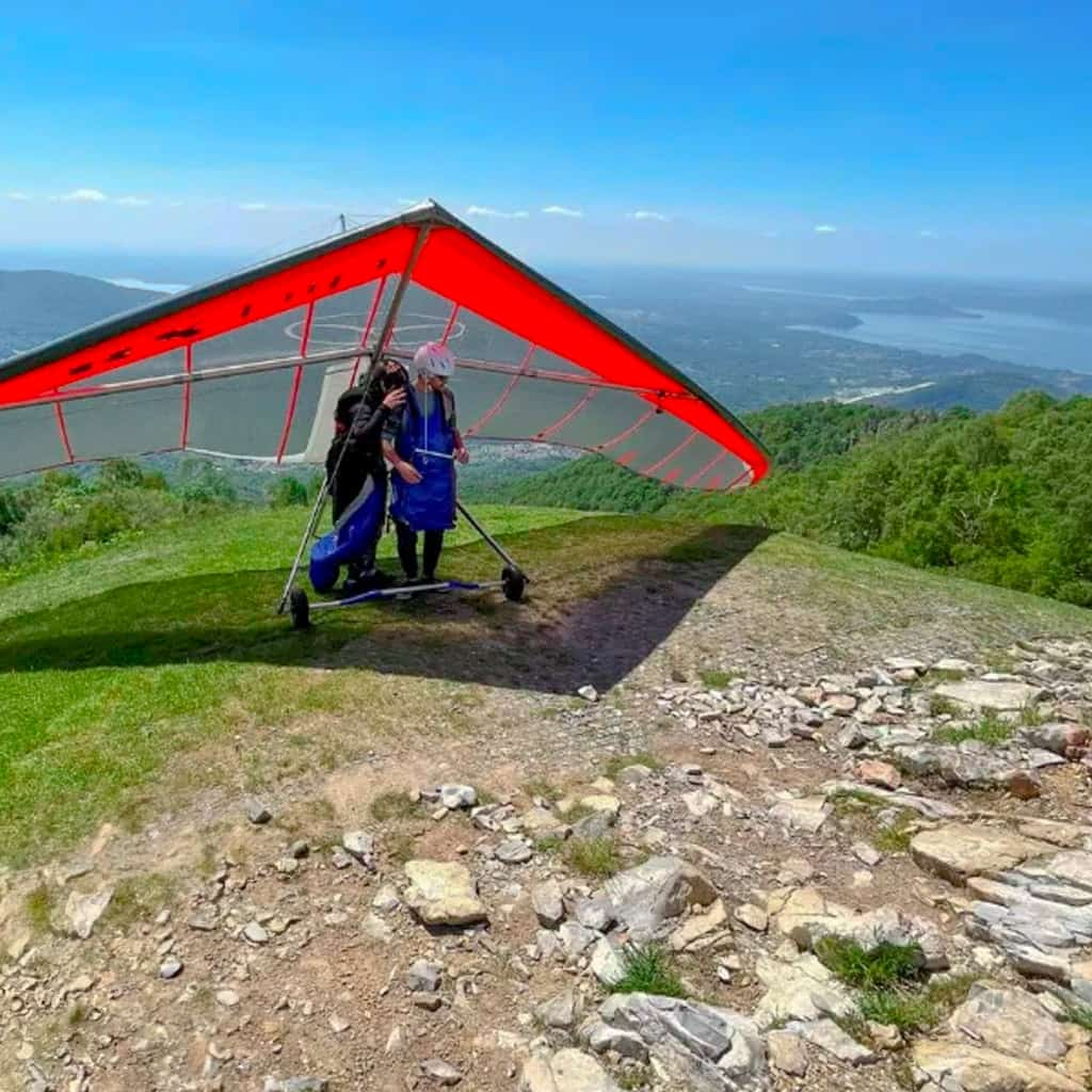 Partenza dal Monte Nudo